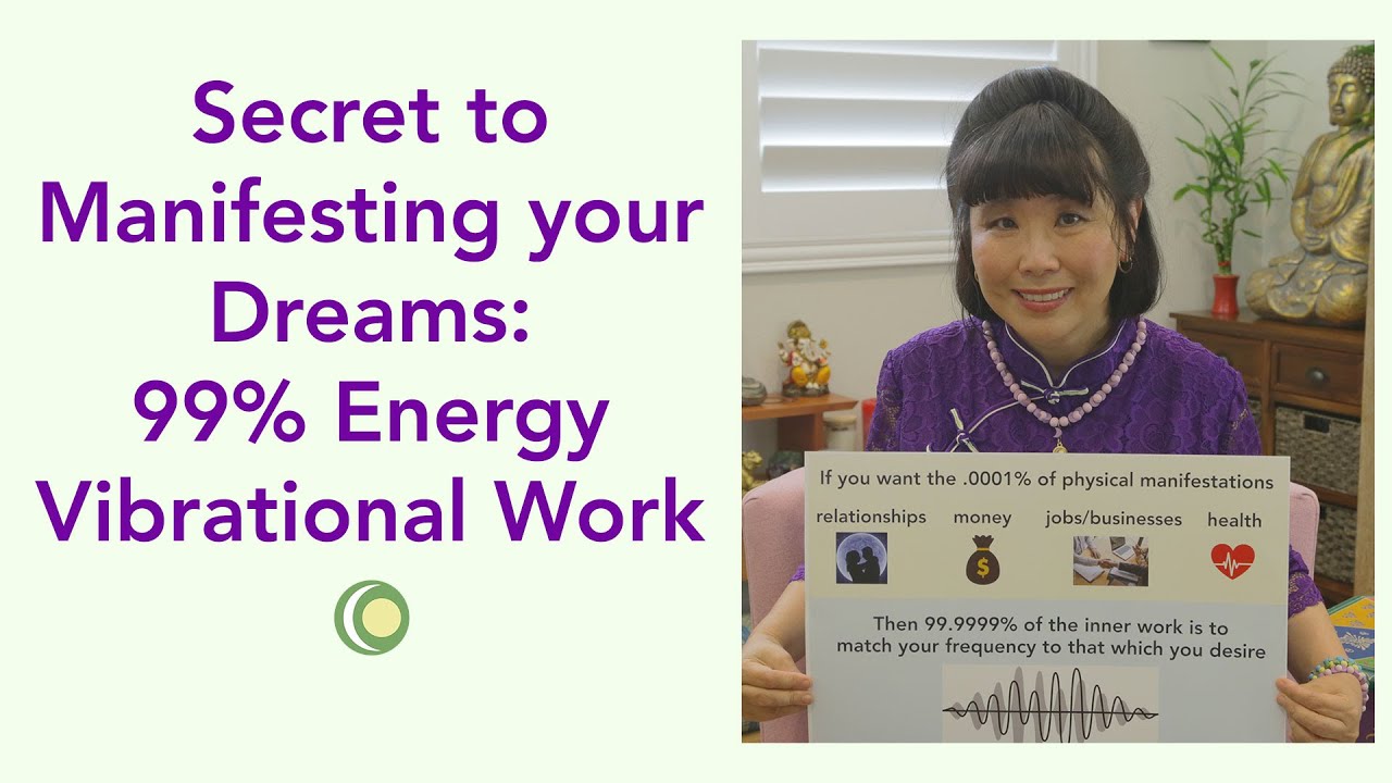 Secret to Manifesting your Dreams: 99% Energy Work #attractingmoney #manifestingmagic #manifest