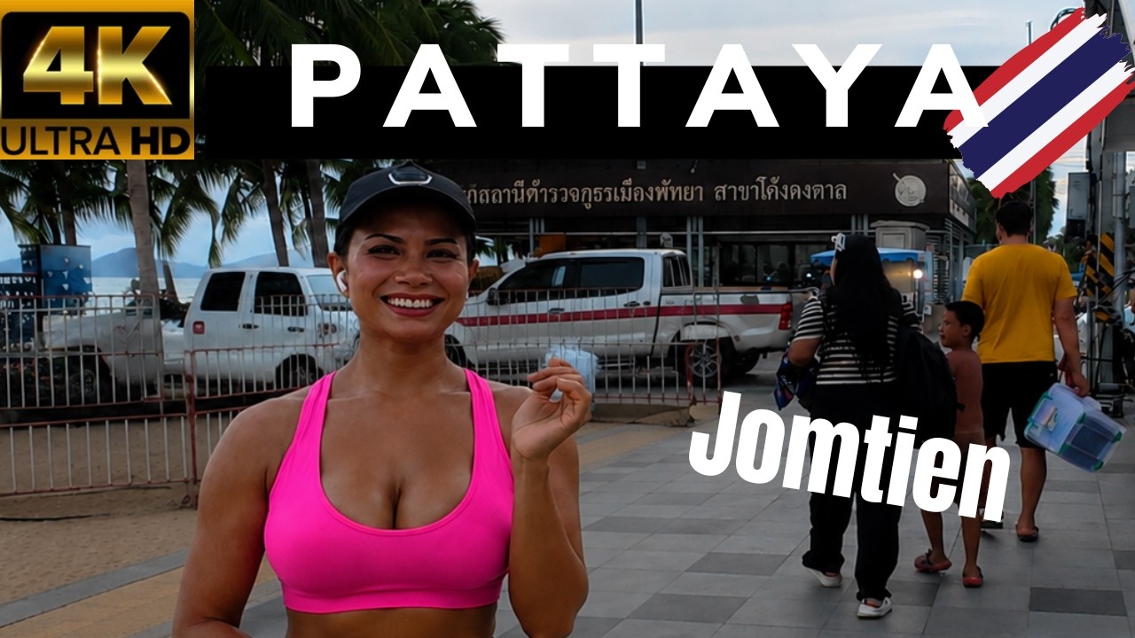 Experience Jomtien at Night | Pattaya Thailand Walking Tour 2026