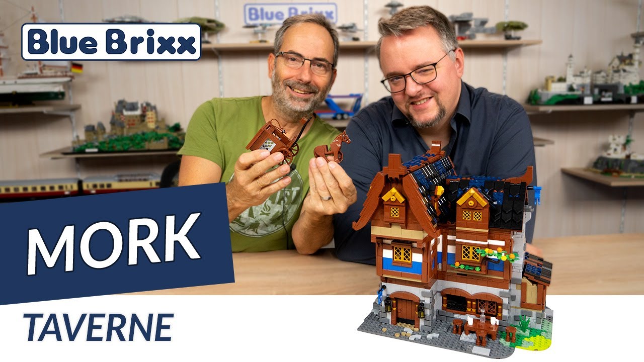Taverne für die mittelalterliche Stadt – 3.451 Teile schweres, modulares Gebäude von Mork!