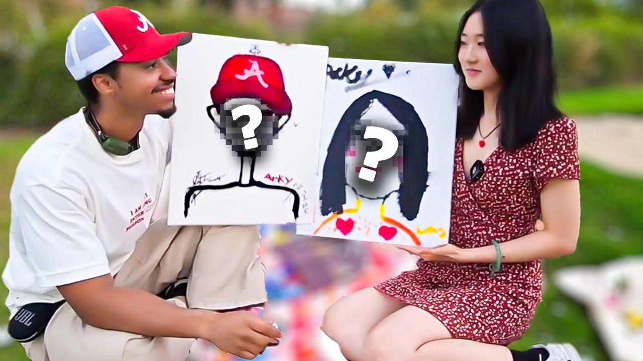 Couples Painting Challenge with my CRUSH..