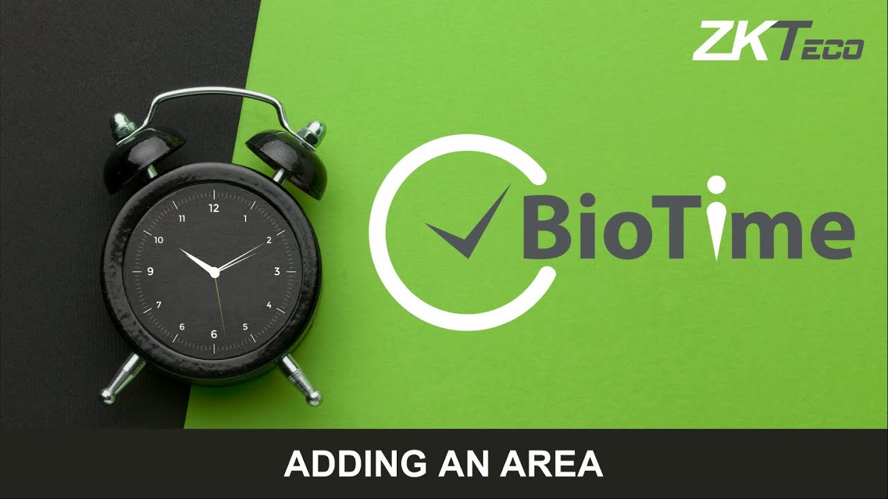 BioTime 8: Add an Area