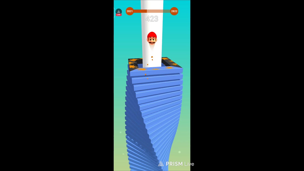Stack Ball Live Part 2 ! 🎮🔴 #live #stackballlive #shortslive