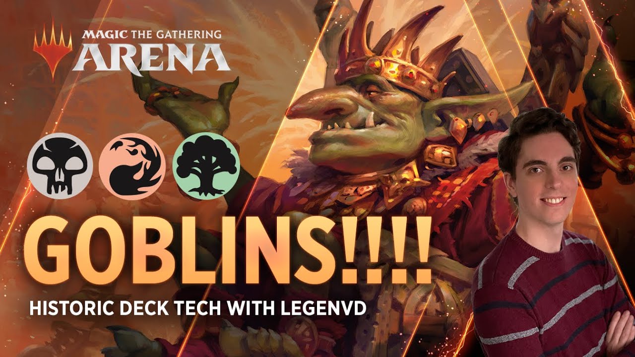 GOBLINS!!!! - Jund Kindred | Historic Deck Tech with LegenVD | MTG Arena