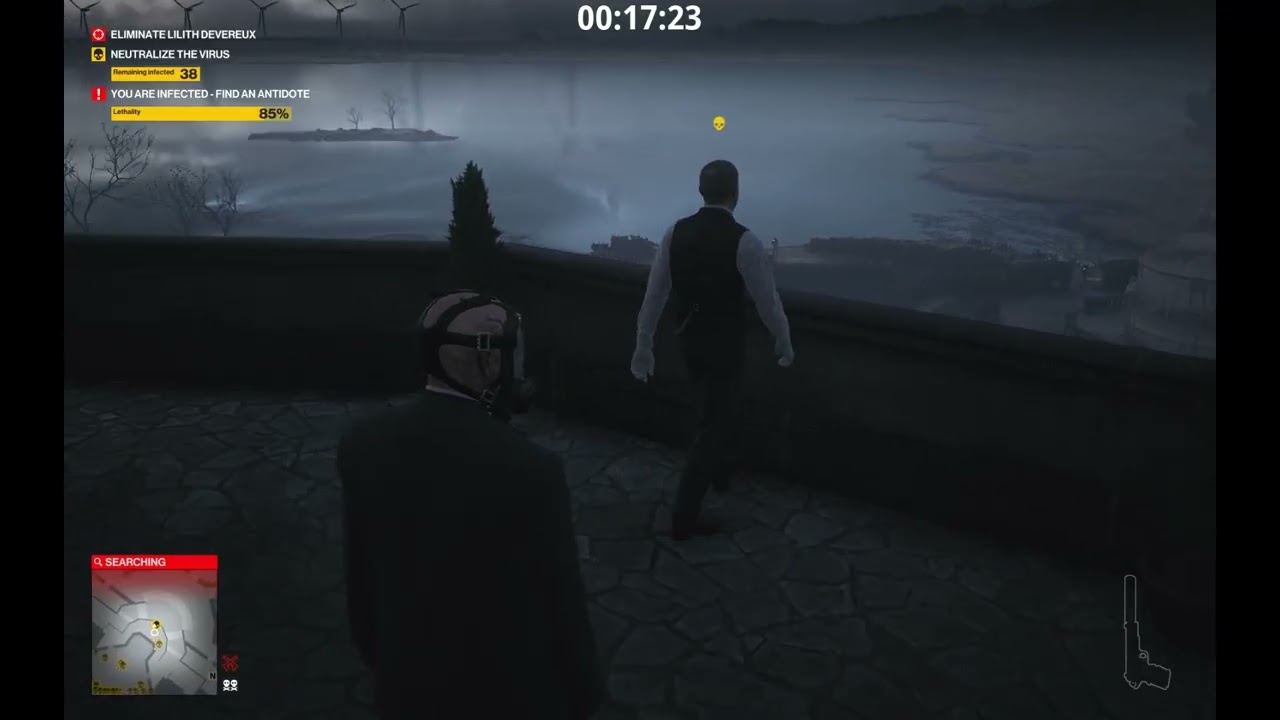 curing the suicidal man in hitman patient zero requiem last second