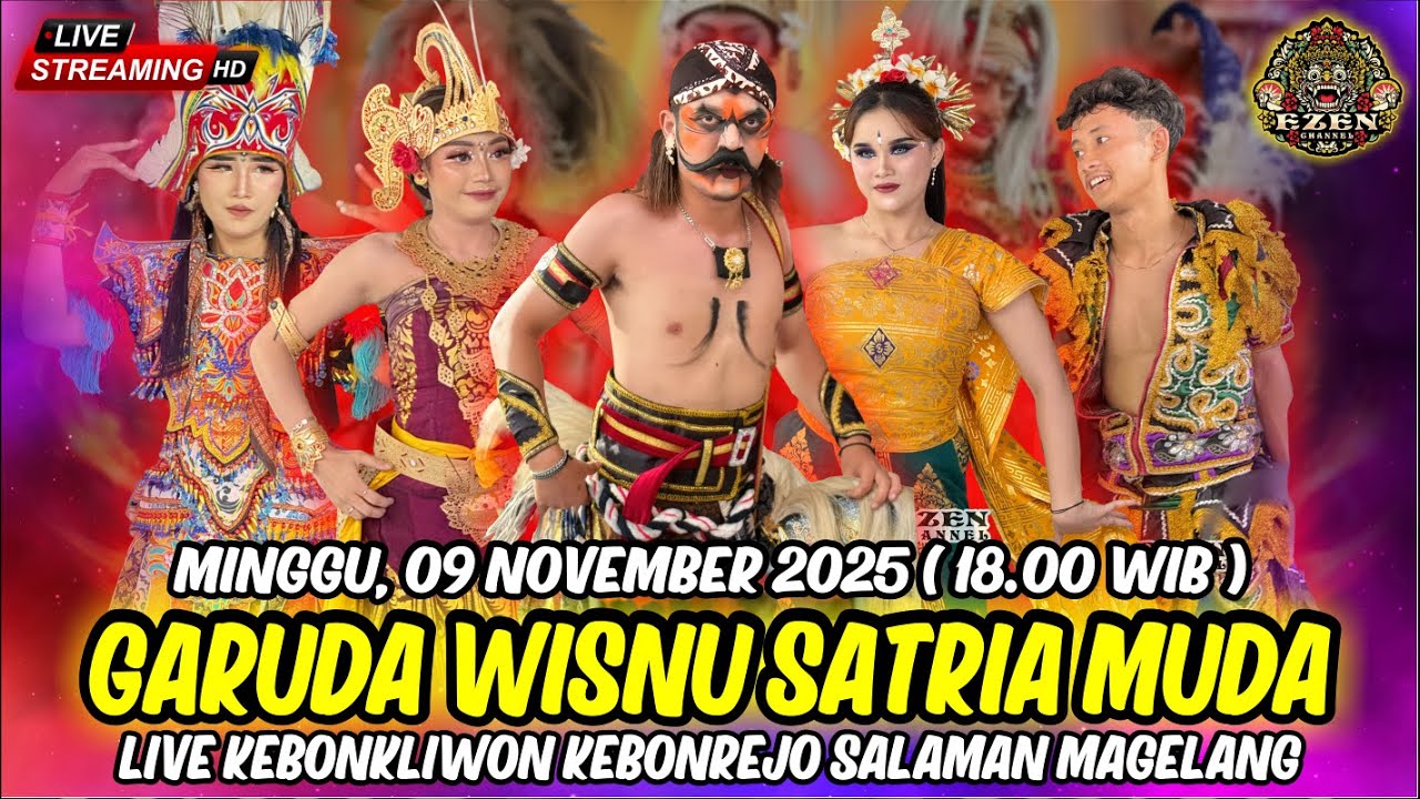 Live GWSM GARUDA WISNU SATRIA MUDA Hari Ini - Live Festival Kebonkliwon 4 - 9 November 2025