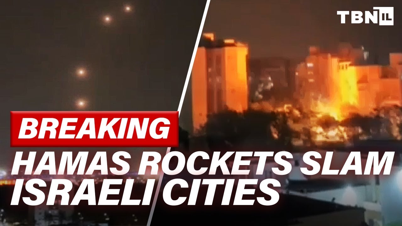 BREAKING: Hamas Rockets SLAM Israeli Cities; IDF Fortifies Defenses Fearing Iran Attack | TBN Israel