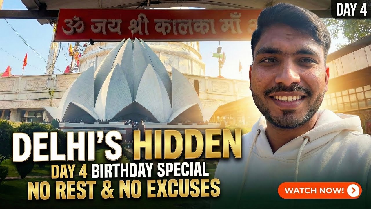 Day 4 – Birthday Hai Aaj, Phir Bhi Ruka Nahi | 100 Days Challenge | Rahul Verma Vlogs