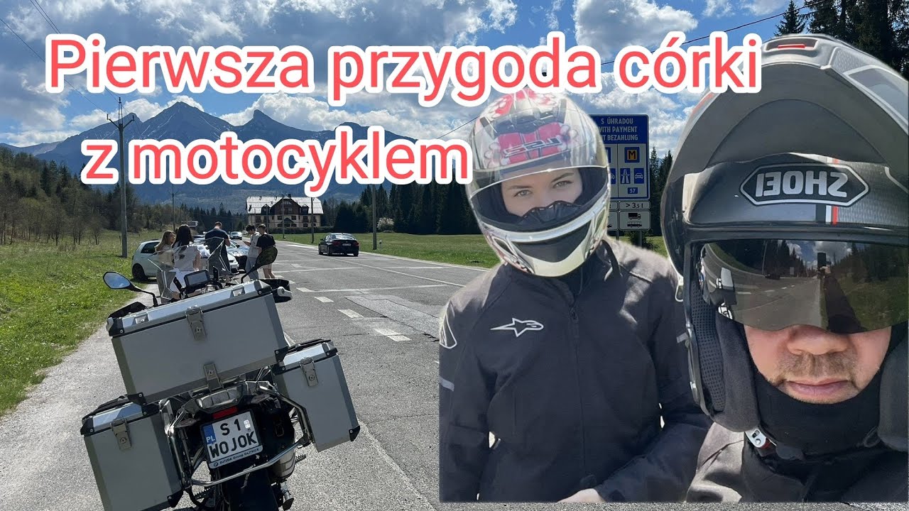 Pierwsza motocyklowa trasa z córką. 4 dni 1600 km przez Słowację Rumunię i Węgry.