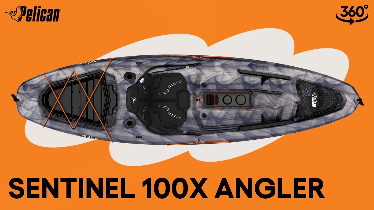 PELICAN | SENTINEL 100X ANGLER Fishing Kayak Walkthrough
