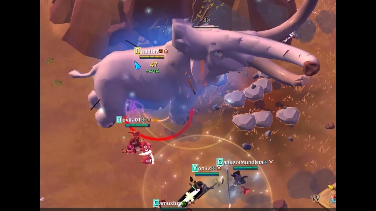 Mammoth Calf?? // We're back  - Black Zone Gank #4