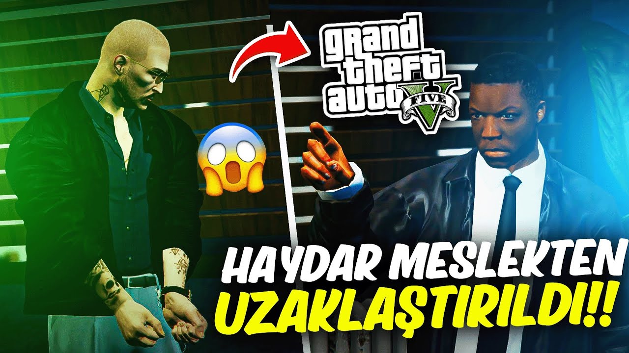 GTA 5 HAYDAR İLE POLİSİYE !! HAYDAR POLİSLİKTEN UZAKLAŞTIRILDI !!!!! #79