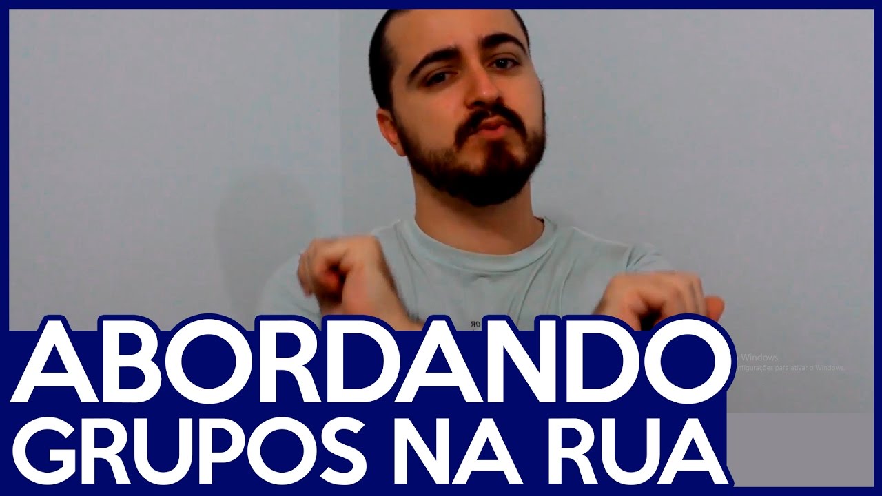Como Abordar grupo de pessoas [Aprenda Hipnose #22]