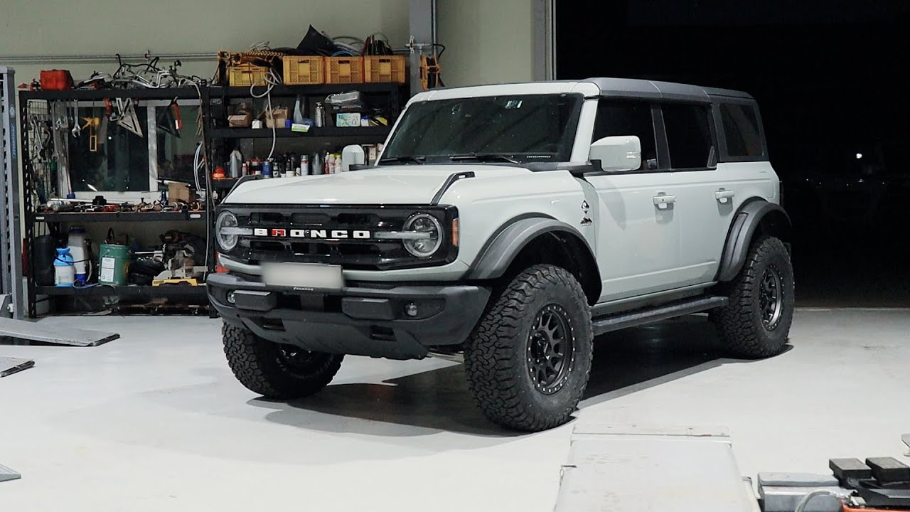 브롱코 35s 300모터스 2인치 리프트킷 인스톨 BRONCO LIFTKIT INSTALL