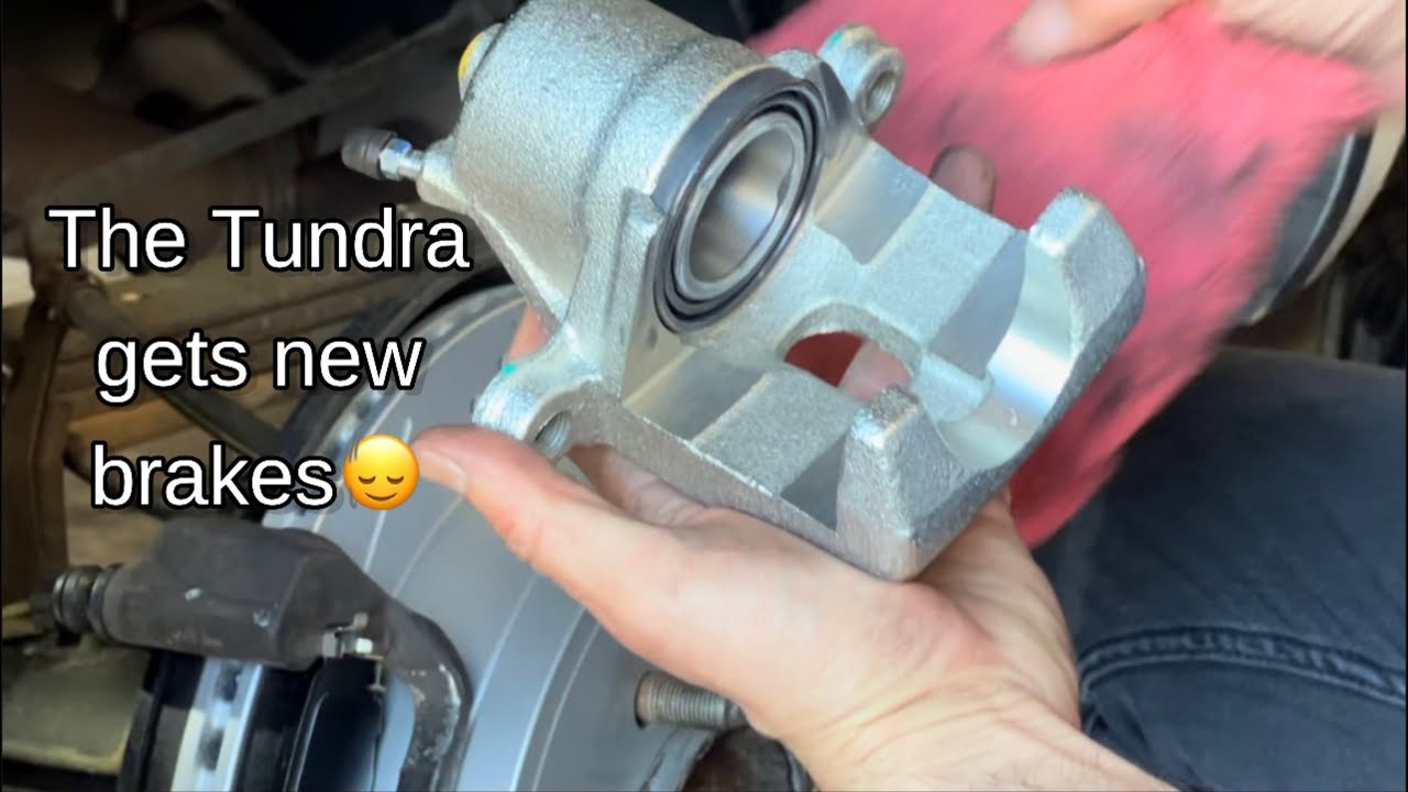 Toyota Tundra Rear Brake Caliper Replacement