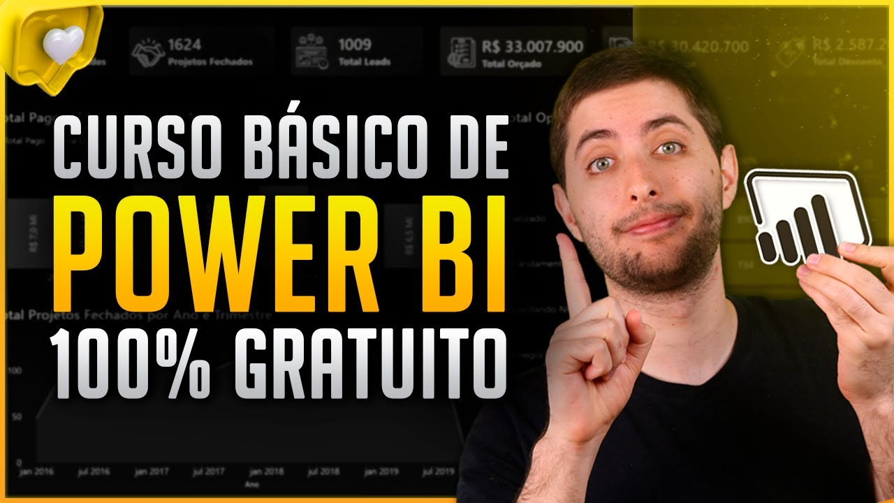 Curso Básico de Power BI - Do Zero Ao Dashboard - 100% Gratuito!
