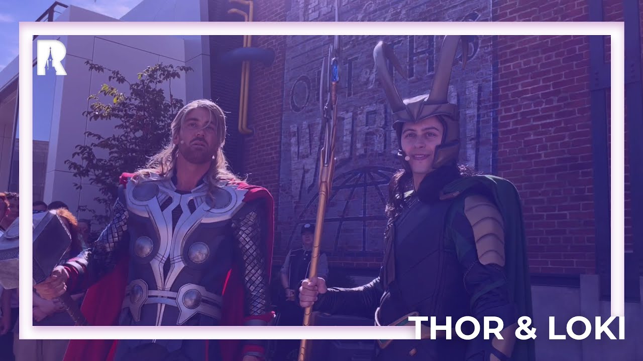 [Avengers Campus] Thor & Loki Happening