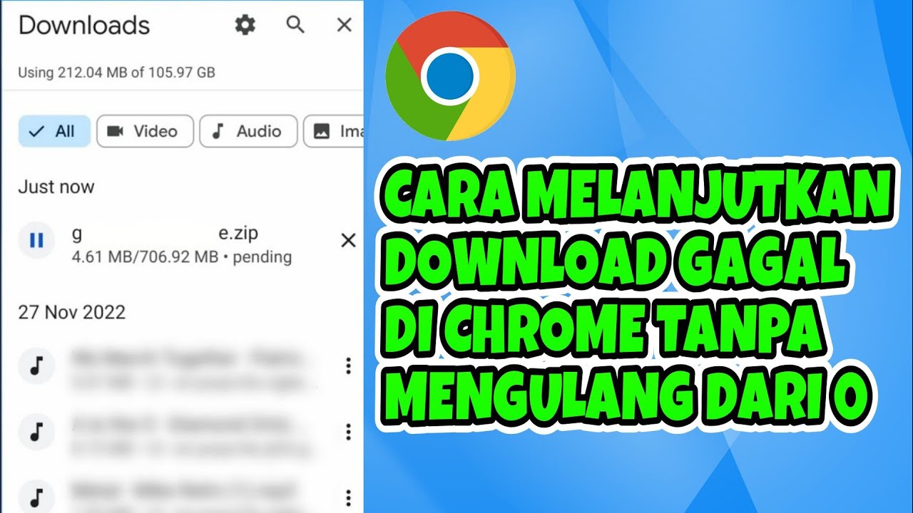 Cara Melanjutkan Download di Chrome Tanpa Mengulang