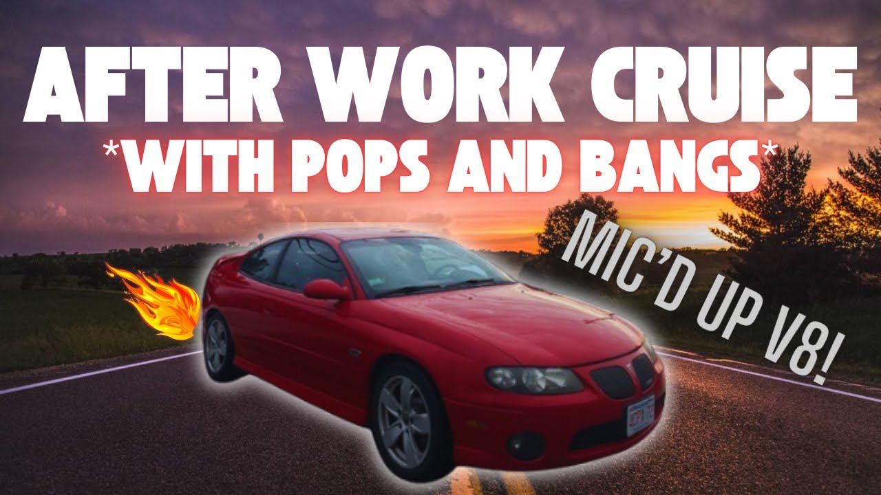 Mic’d Up Drive Around The City In My 2004 Pontiac GTO (CHEAPEST LS1 MANUAL CAR) #cars #automobile