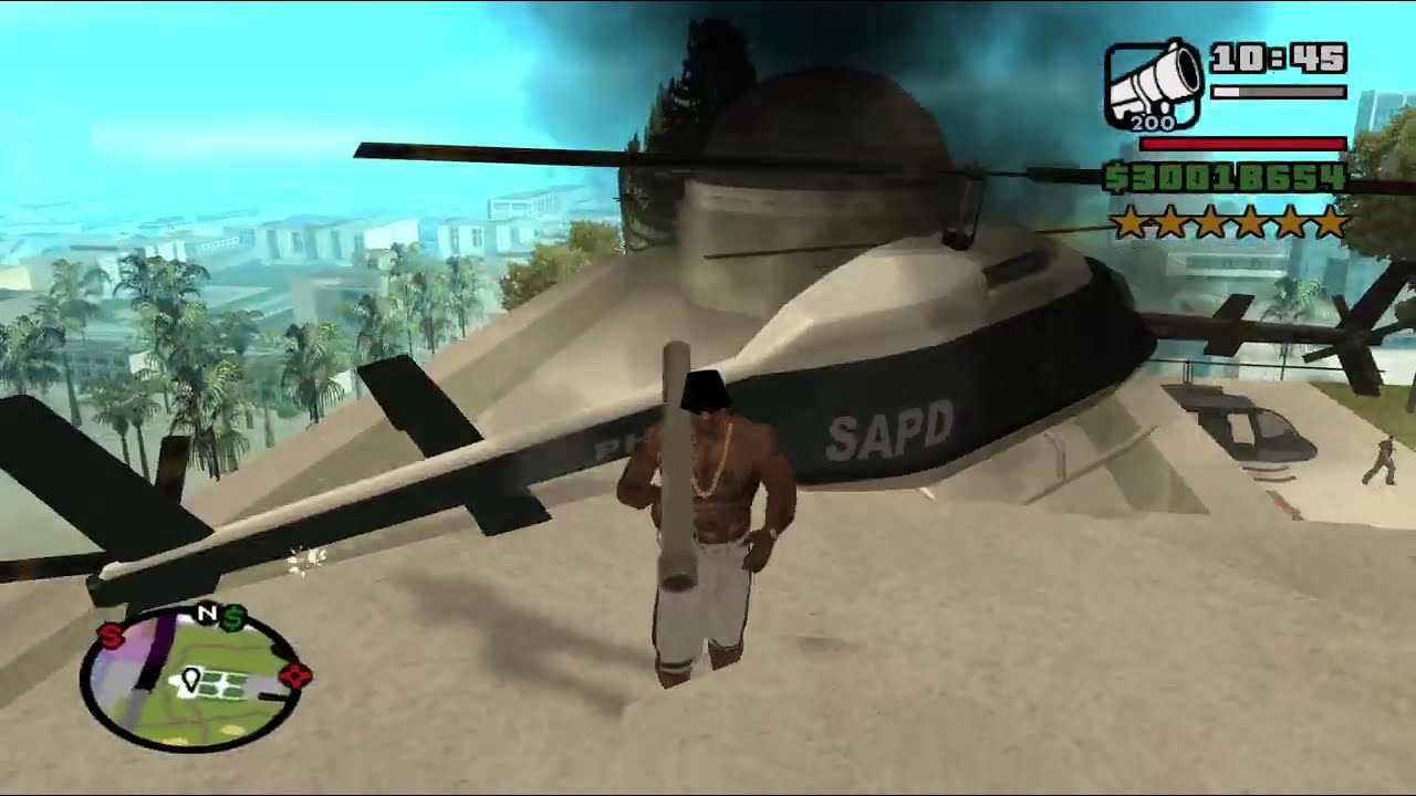 GTA San Andreas - Police Battle