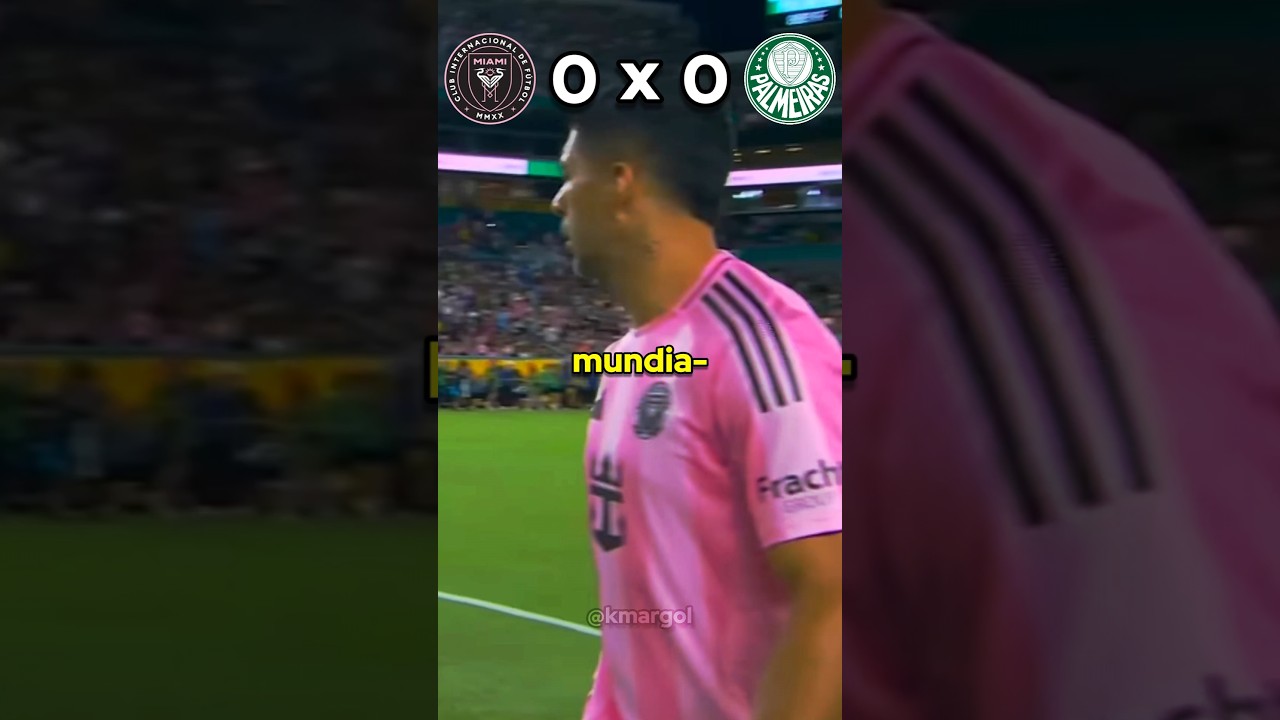 Fala baixo rapaz!😳🤫 #messi #palmeiras #intermiami #suarez #engra&ccedil;ado