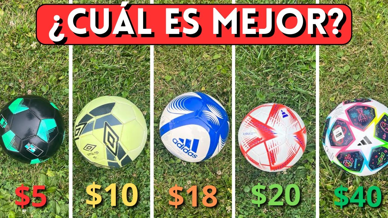 PROBANDO BALONES DE FÚTBOL