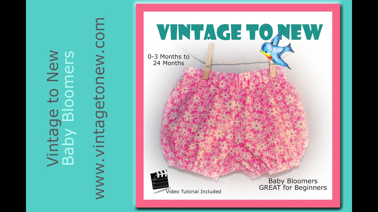 Tutorial Diaper Cover Baby Bloomers Bubble Bum