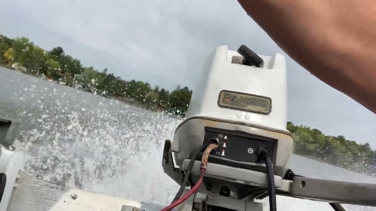 1984 Johnson 35hp lake run!