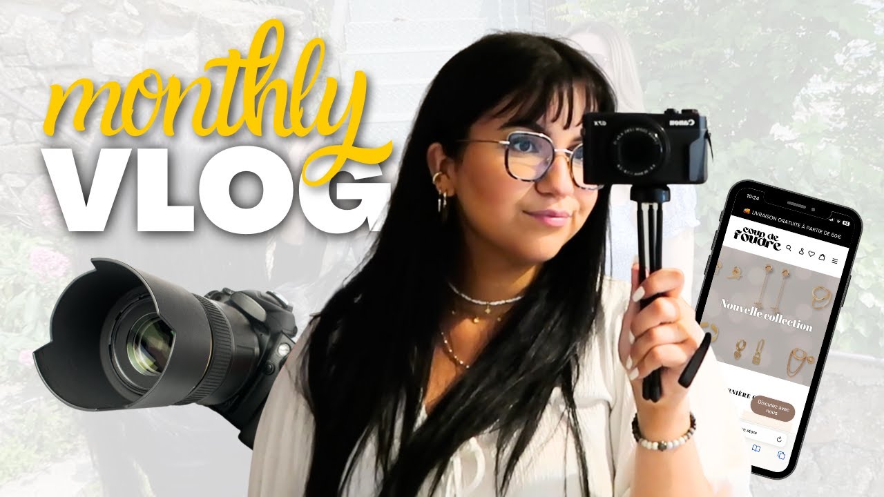 30 JOURS POUR CRÉER UNE COLLECTION DE BIJOUX (monthly vlog)