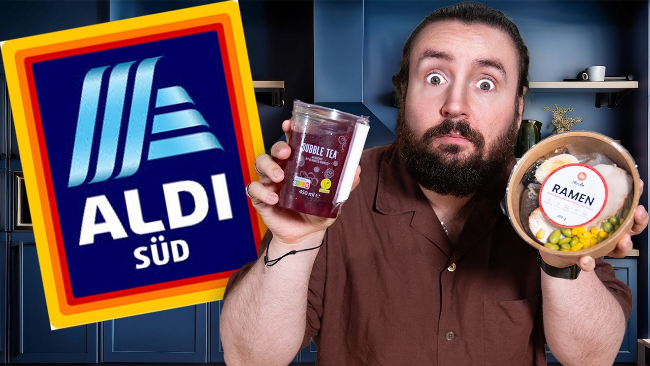 Ich TESTE alle NEUEN ALDI SUPERMARKT LEBENSMITTEL