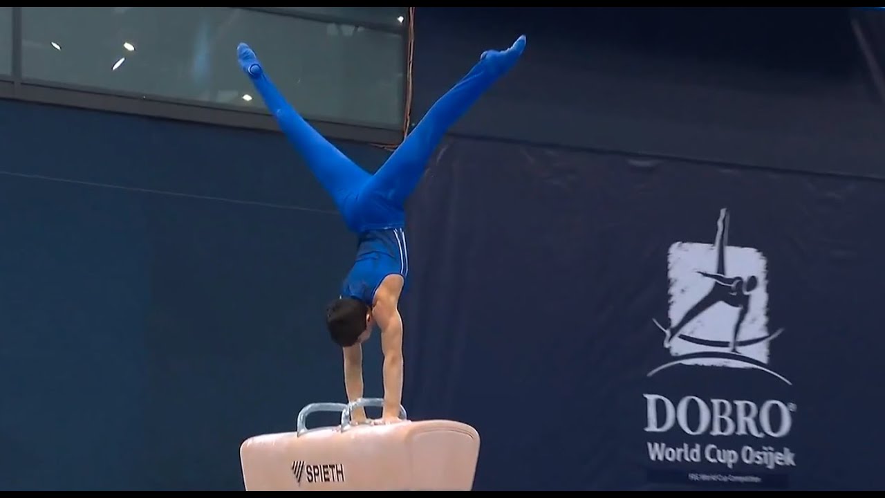 2025 Osijek World Cup EF MAG FX Floor PH Horse SR Rings