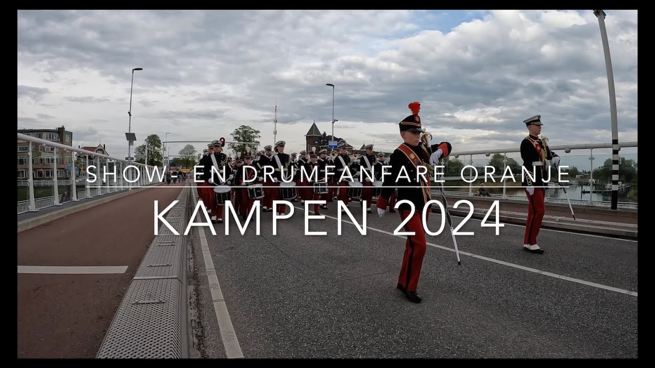 DRUMFANFARE ORANJE - KONINGSDAG 2024 KAMPEN