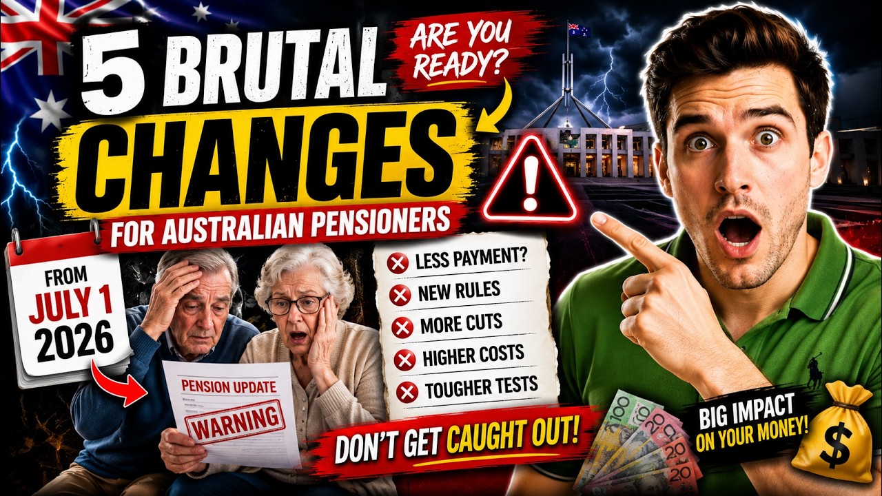 ⚡️ 5 brutal changes for Australian pensioners from July 1 2026 &mdash; are you ready?