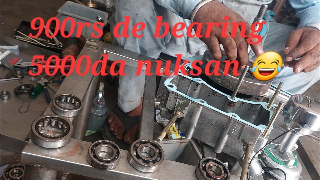 crank bearing problem