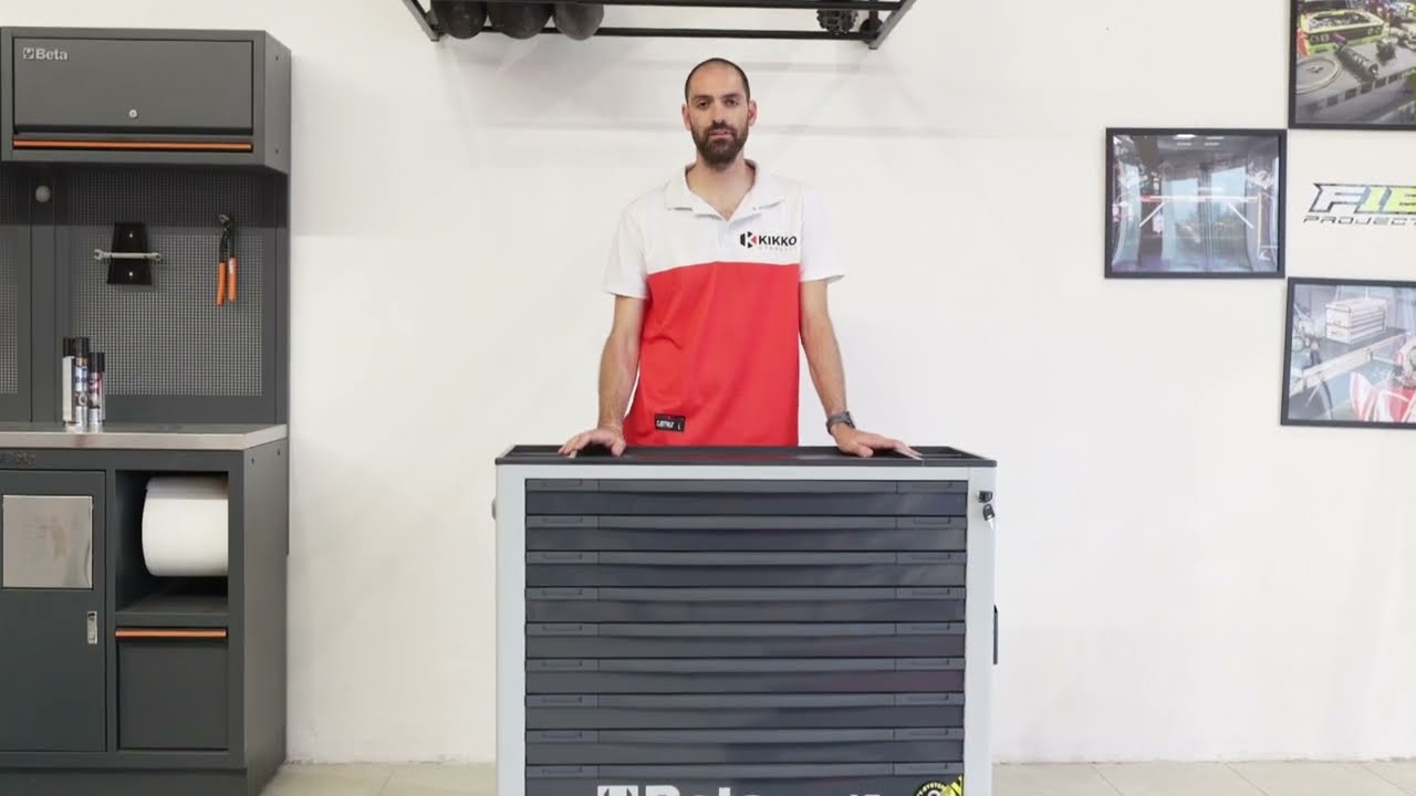 Carrello 9 cassetti + 615 utensili C24SAXL Beta