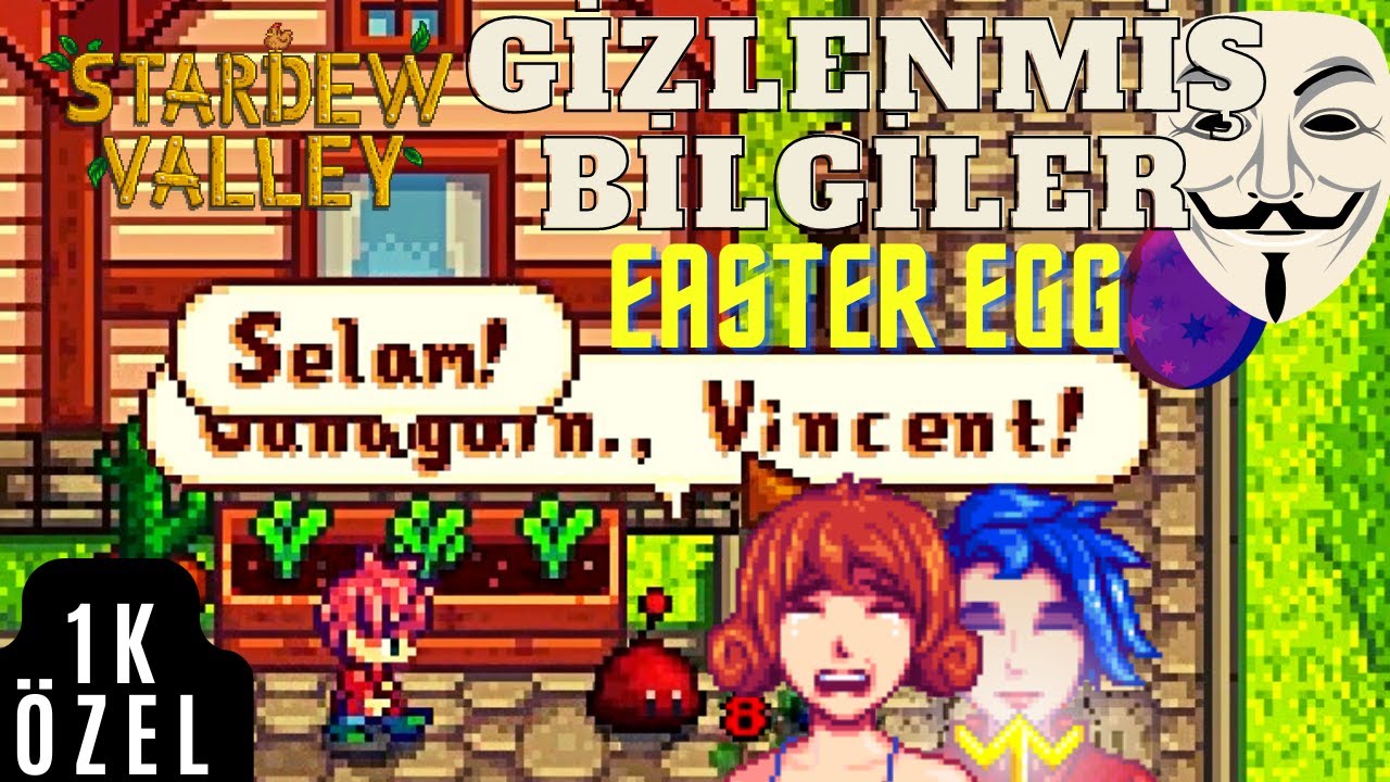 Stardew Valley Bilinmeyenler Ve Easter Egg ( 1K Özel)
