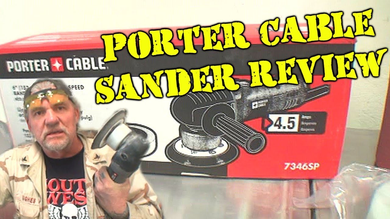 Шлифовка Bondo электрической шлифовальной машиной — PORTER CABLE
