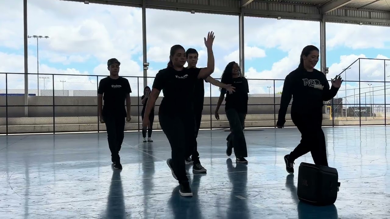Dança gospel ( dança de rua ) 