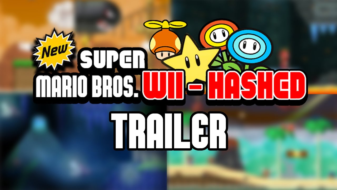 [CANCELED] New Super Mario Bros Wii Hashed Direct Trailer