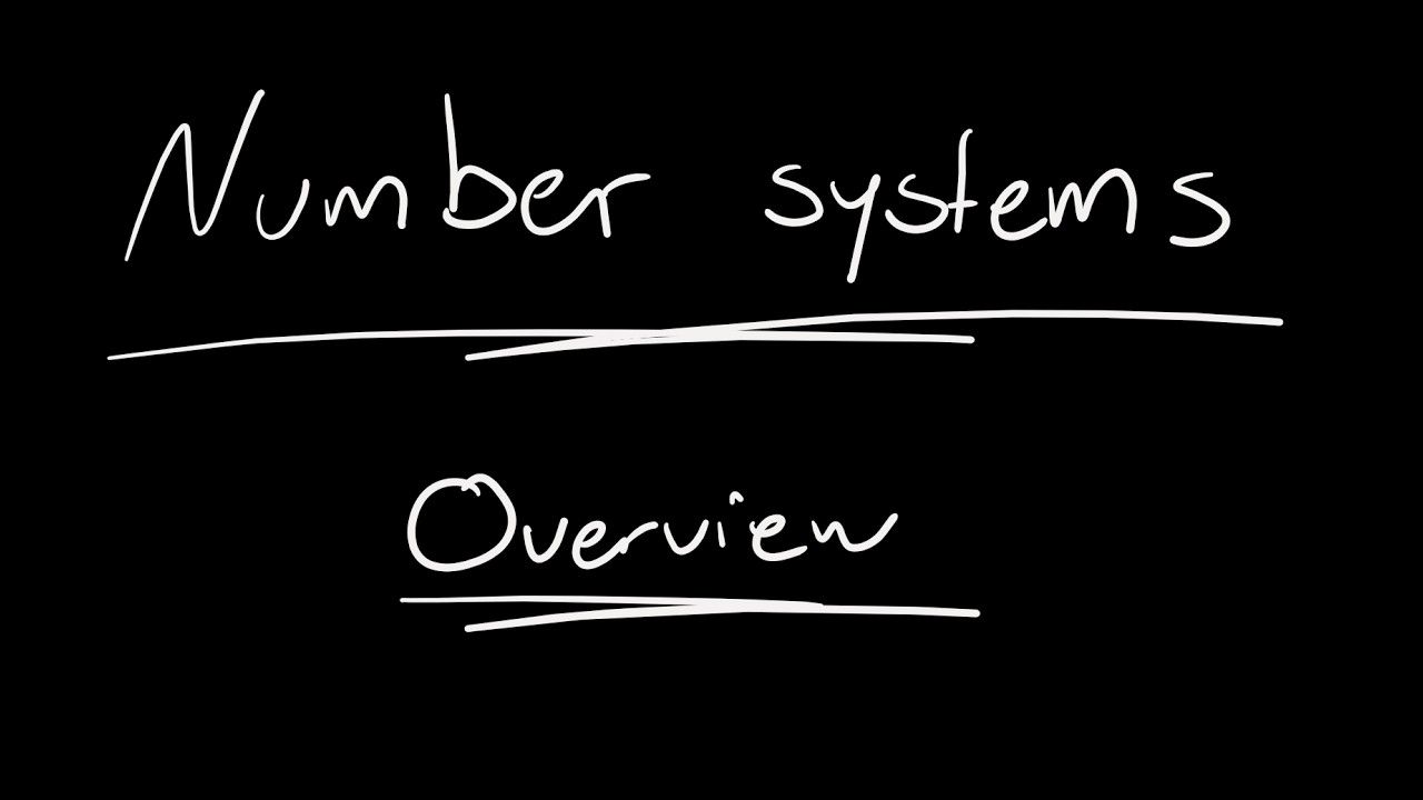 Number systems | Overview
