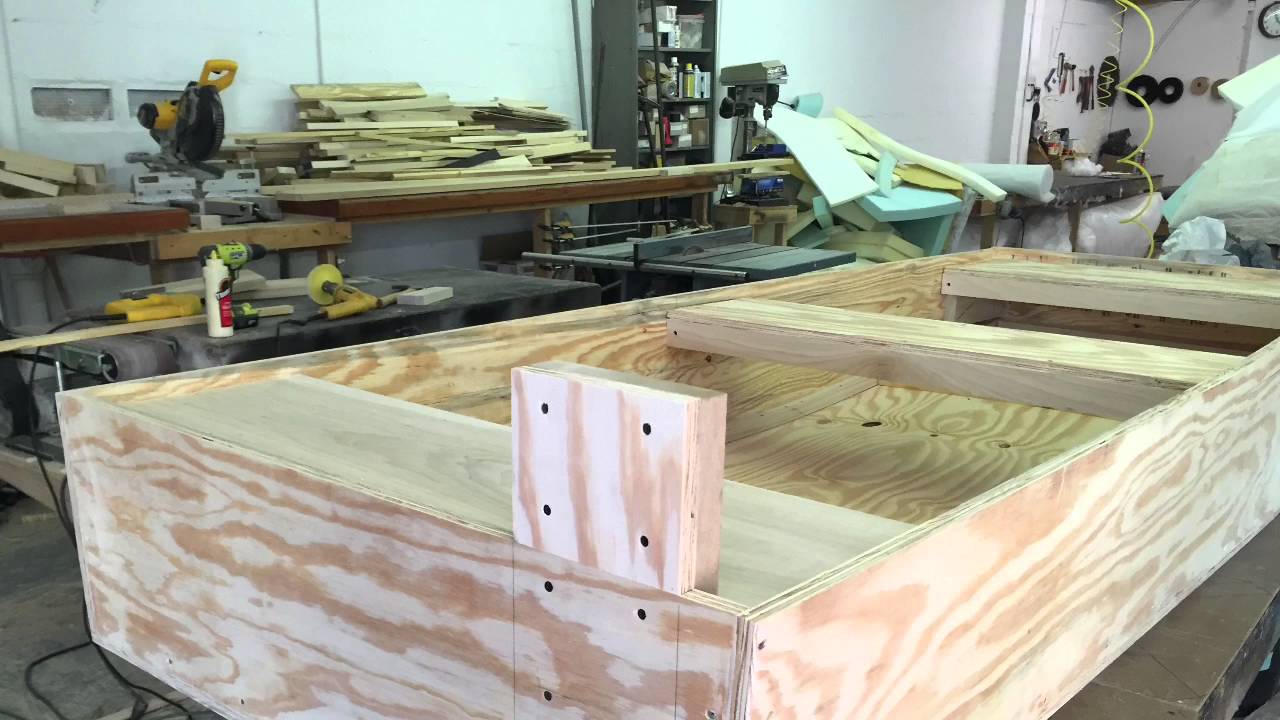 Homemade plywood boat part 1