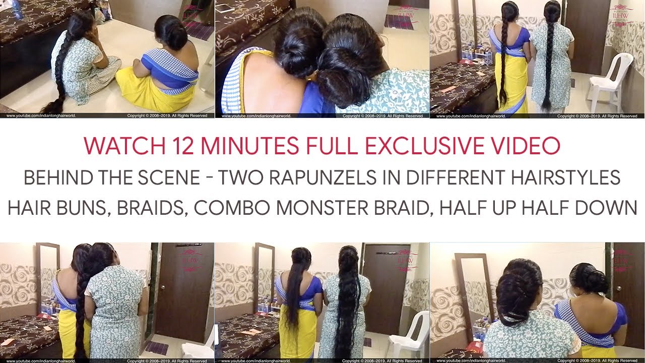 Watch Full Behind The Scene 12 Mins Video Of Deepa & Ganga's Different Hairstyles On Set While Shoot