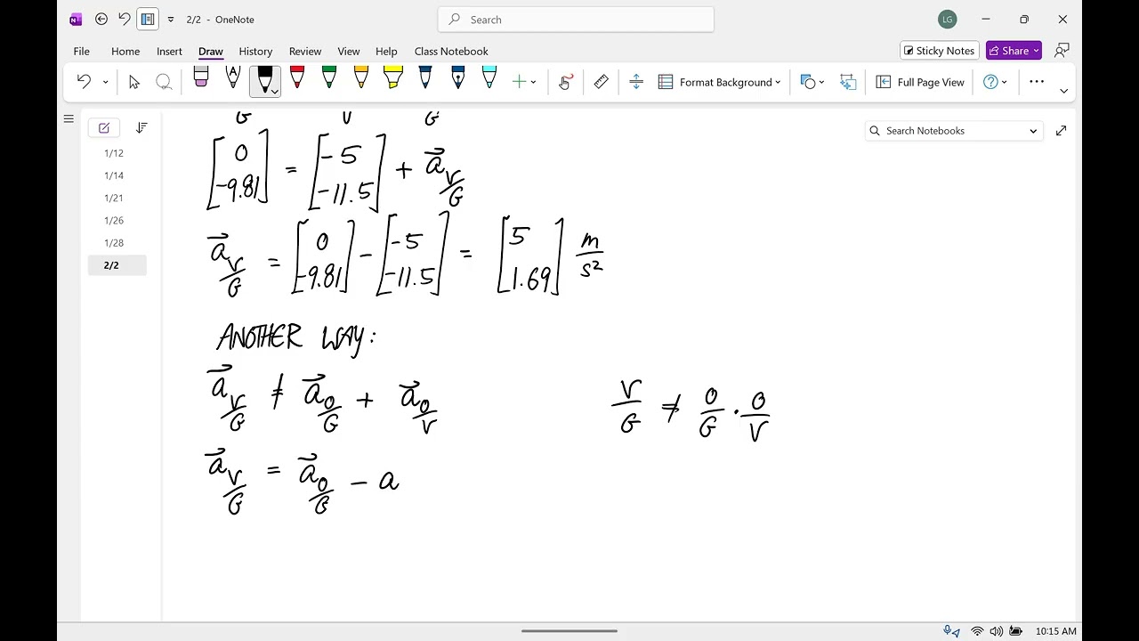Dynamics: Monday, 2/2