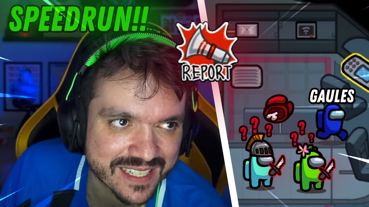 GAULES VOLTOU FAZENDO SPEEDRUN DE TRIPULANTE!!