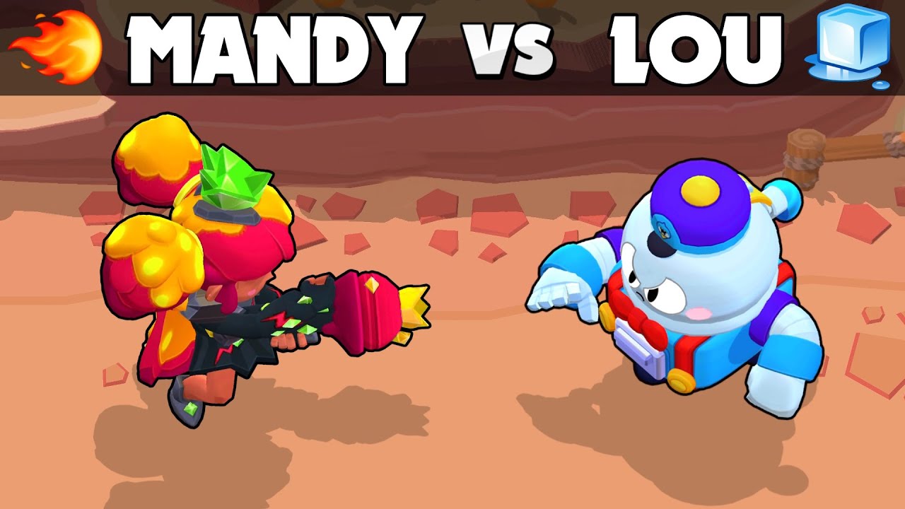 🔥 MANDY vs LOU 🧊 Brawl Stars