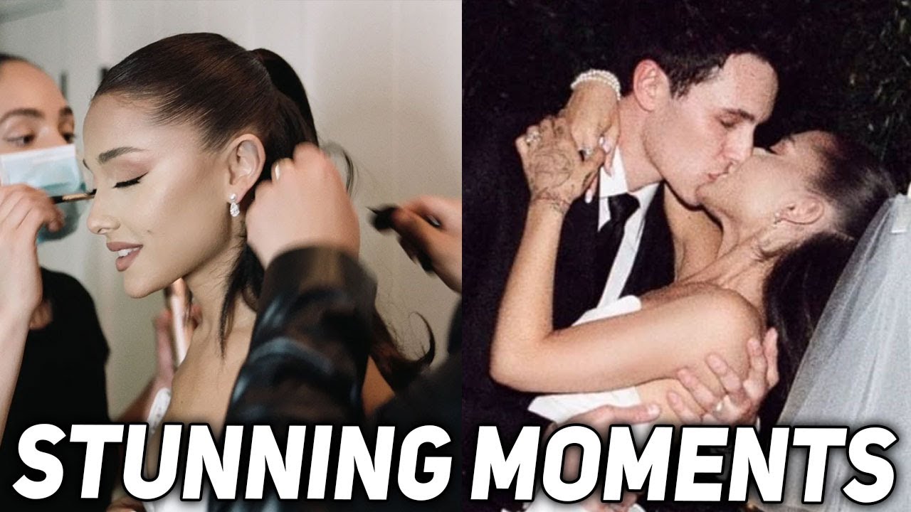 All of the STUNNING MOMENTS from Ariana Grande's Secret Wedding!
