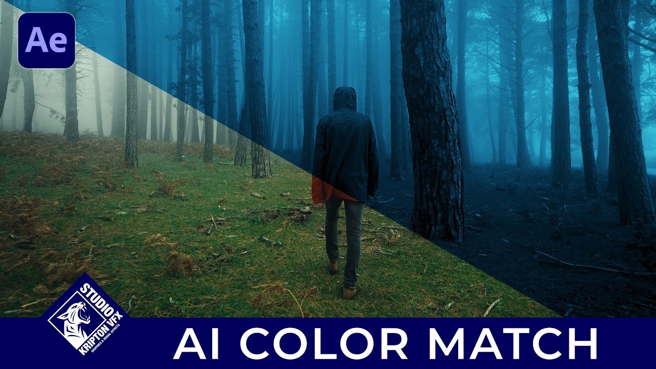 AI Color Matching - Plugin e settings - Tutorial After Effects 2025