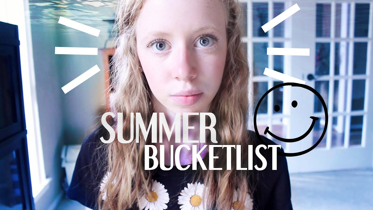 Summer Bucketlist | Ali Goodwin