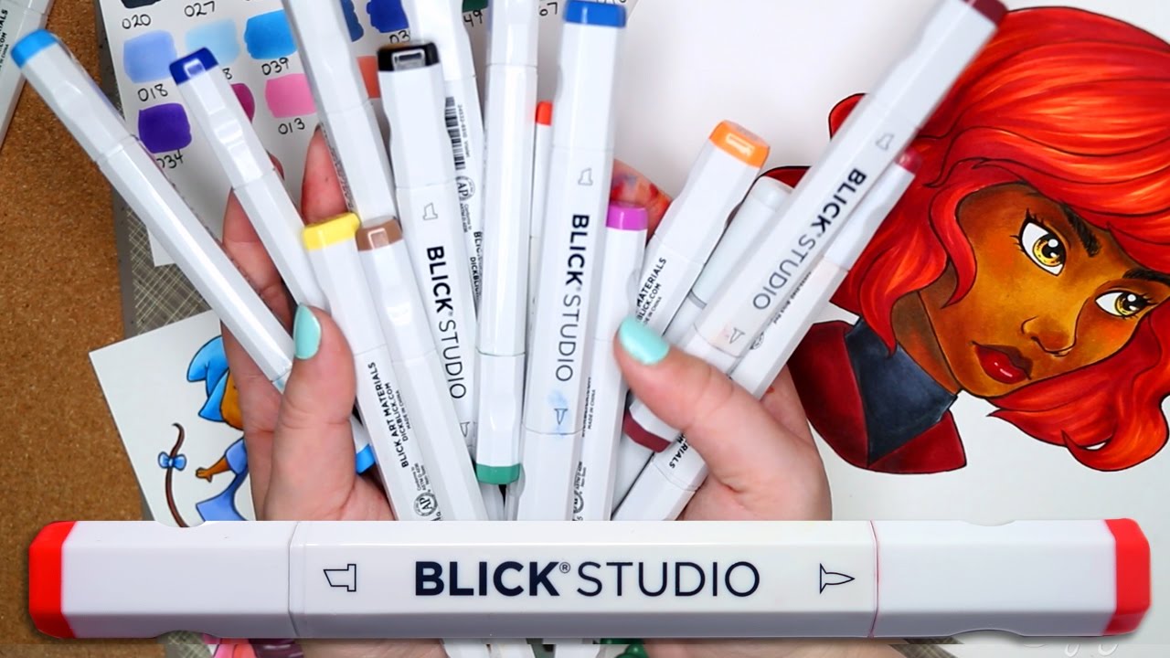 THE BEST COPIC DUPE - Blick Studio Markers