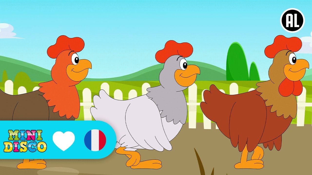 POULE POULE COT COT | Chansons pour Enfants | Mini Disco