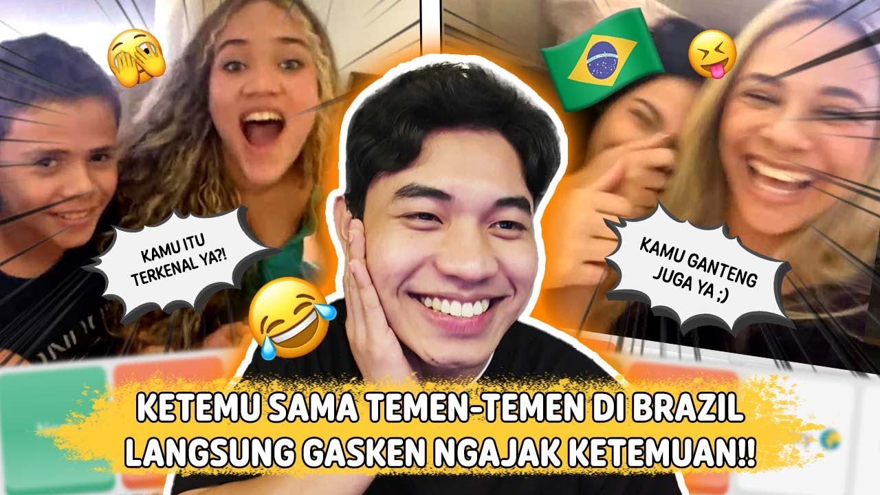 Ketemu Orang Brazil Mereka Langsung Excited Banget !!!🔥